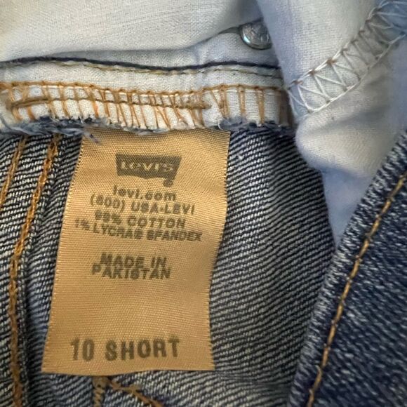 Levi 505 straight leg jeans women’s size 10 short - Picture 8 of 10